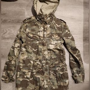 Talula camo utility jacket